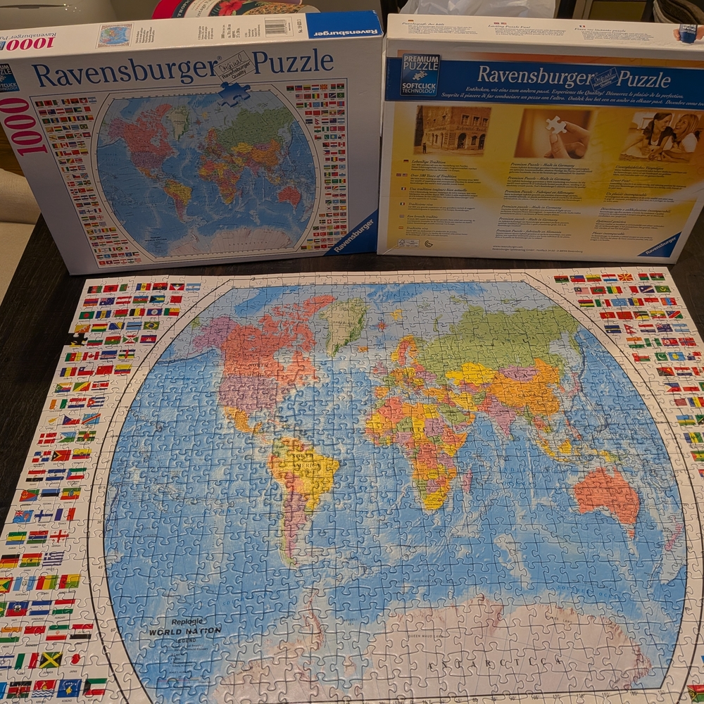 Ravensburger World Map Puzzle